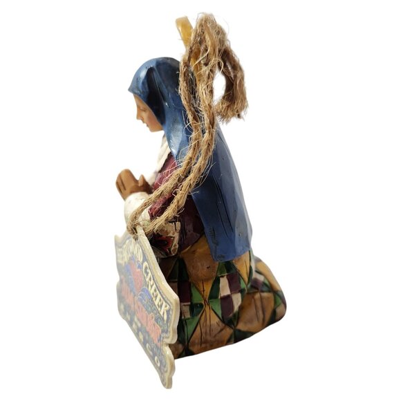 Jim Shore Heartwood Creek Virgin Mary JOY TO THE WORLD Nativity By Enesco - Picture 6 of 7